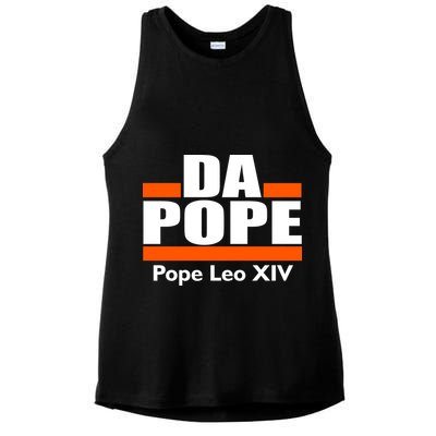 Chicago Da Pope Leo XIV Cardinal Robert Prevost Ladies PosiCharge Tri-Blend Wicking Tank