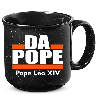 Chicago Da Pope Leo XIV Cardinal Robert Prevost 15oz Campfire Ceramic Mug