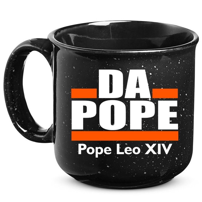 Chicago Da Pope Leo XIV Cardinal Robert Prevost 15oz Campfire Ceramic Mug