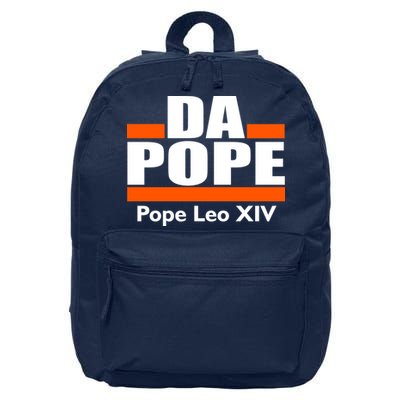 Chicago Da Pope Leo XIV Cardinal Robert Prevost 16 in Basic Backpack