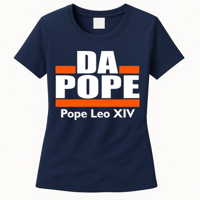 Chicago Da Pope Leo XIV Cardinal Robert Prevost Womens T-Shirt