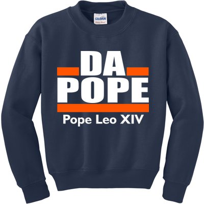 Chicago Da Pope Leo XIV Cardinal Robert Prevost Kids Sweatshirt