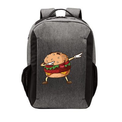 Cheeseburger Dab Pose Dabbing Dance National Burger Day Pun Meaningful Gift Vector Backpack
