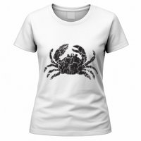 Crab Distressed Print Vintage Crab Women's T-Shirt