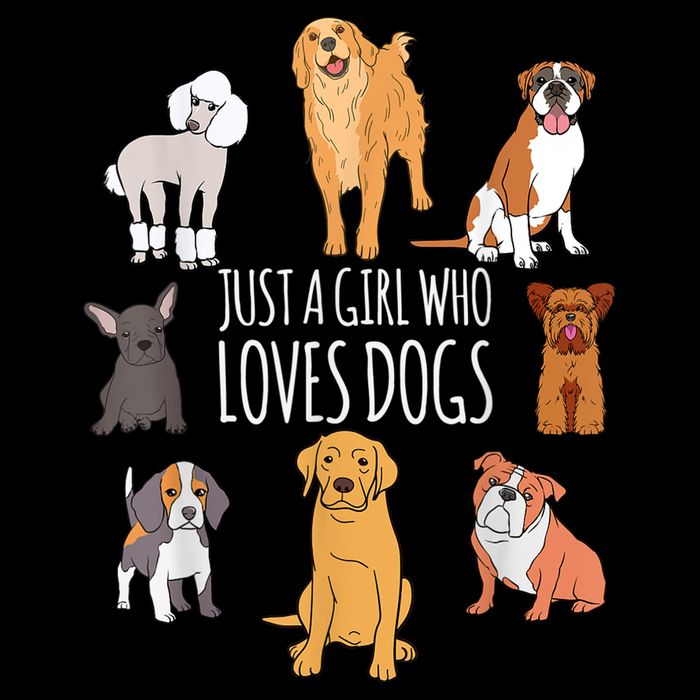 Cute Dog & Puppy Lover Gift | Fun Just A Girl Who Loves Dogs Button