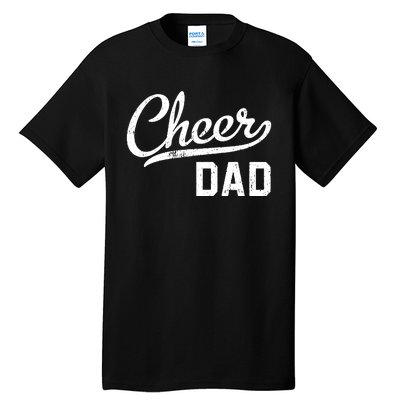 Cheer Dad Proud Cheerleading Dad Gift Tall T-Shirt