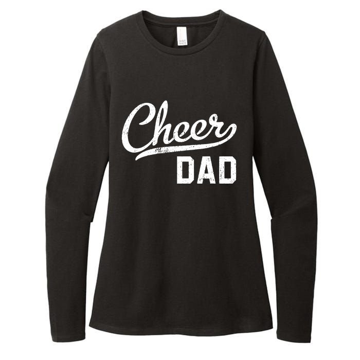 Cheer Dad Proud Cheerleading Dad Gift Womens CVC Long Sleeve Shirt