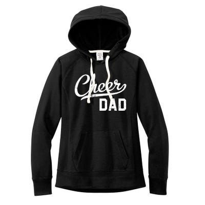 Cheer Dad Proud Cheerleading Dad Gift Women's Fleece Hoodie