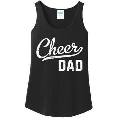 Cheer Dad Proud Cheerleading Dad Gift Ladies Essential Tank