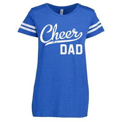 Cheer Dad Proud Cheerleading Dad Gift Enza Ladies Jersey Football T-Shirt