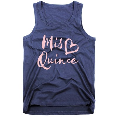 Camisa de Quinceanera Mis Quince 15th Birthday Present Gift Shirt Tank Top