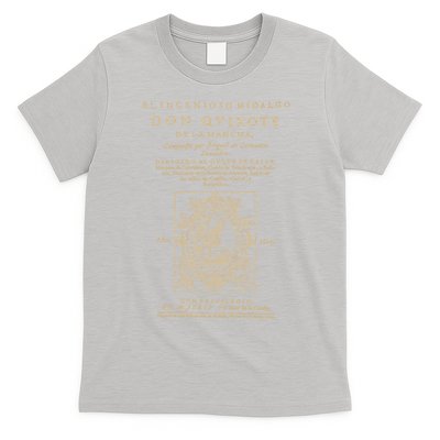 Cervantes Don Quijote De La Mancha. Dark Clothes Version T-Shirt T-Shirt