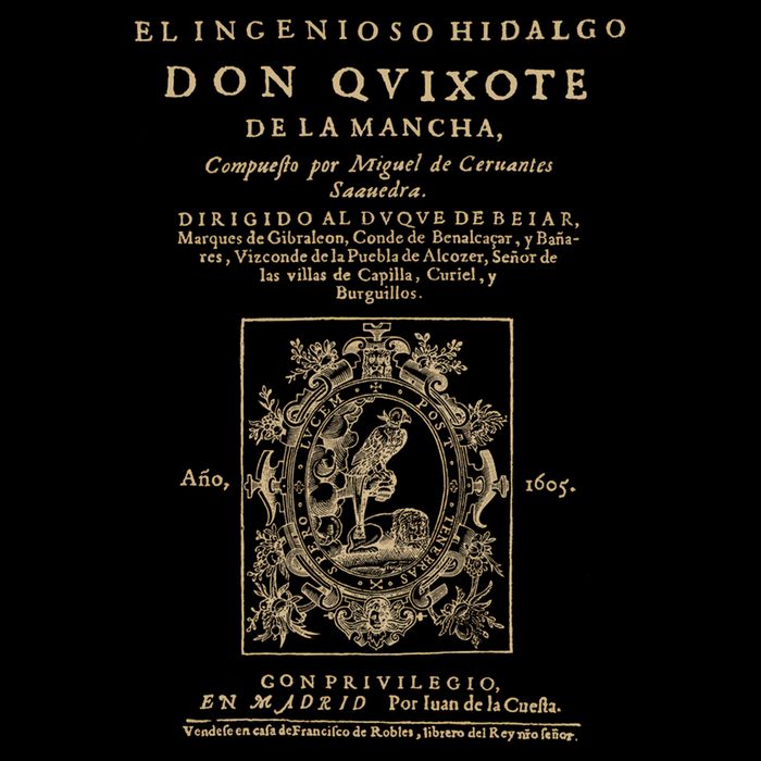 Cervantes Don Quijote De La Mancha. Dark Clothes Version T-Shirt Impact Tech Backpack