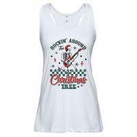 Christmas Dtf Rockin Around The Christmas Tree Dtf Transfer Ready To Press Ladies Essential Flowy Tank