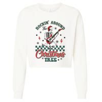 Christmas Dtf Rockin Around The Christmas Tree Dtf Transfer Ready To Press Cropped Pullover Crew