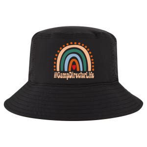 Camp Director Rainbow Appreciation Day Hello Back To School Great Gift Cool Comfort Performance Bucket Hat