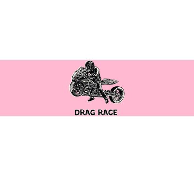 Cool Drag Race Motorcycle For Racing Lovers Bumper Sticker