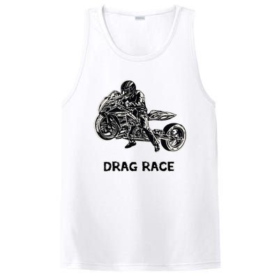 Cool Drag Race Motorcycle For Racing Lovers PosiCharge Competitor Tank