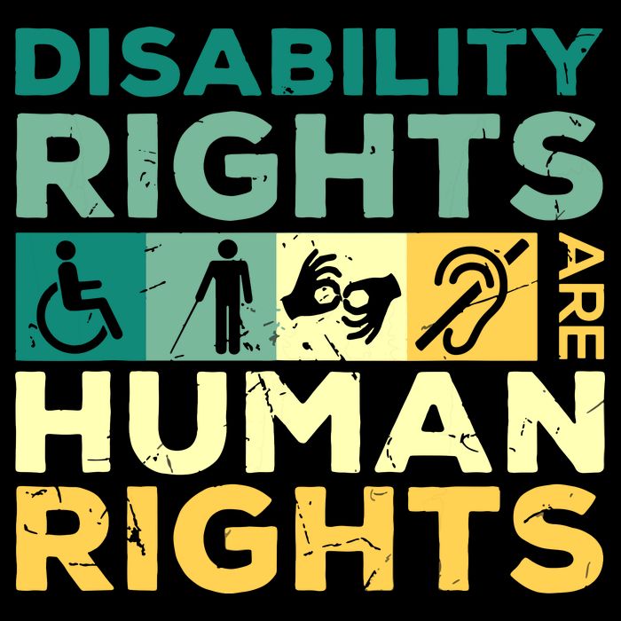 Cool Disability Rights Are Human Rights Support Caregivers City Backpack