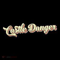 Castle Danger Retro Art Baseball T-Shirt