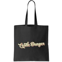 Castle Danger Retro Art Baseball Bag