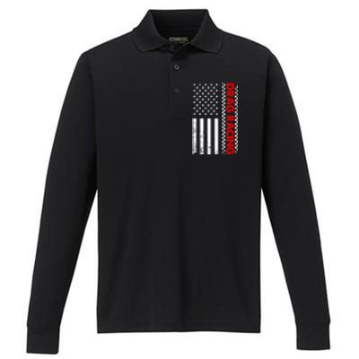 Cool Drag Racing Design For Drag Race Car Lovers Performance Long Sleeve Polo