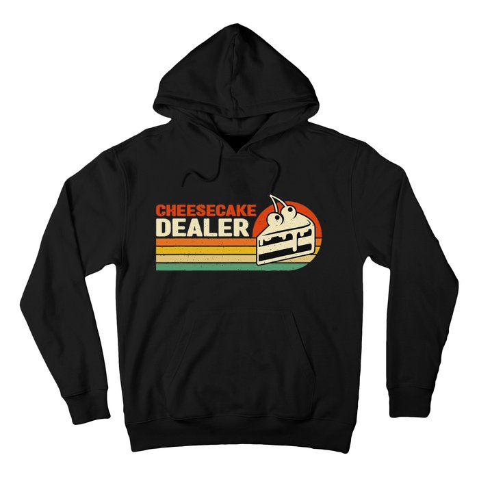 Cheesecake Dealer Retro Sweets Goodies Desserts Cheesecake Hoodie