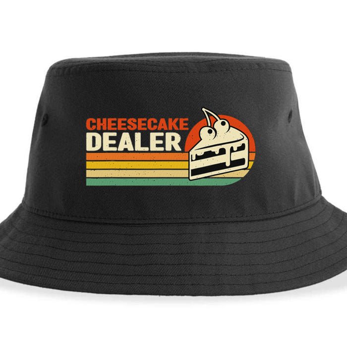 Cheesecake Dealer Retro Sweets Goodies Desserts Cheesecake Sustainable Bucket Hat