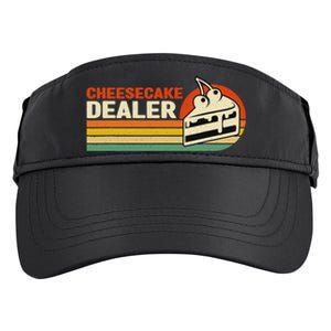 Cheesecake Dealer Retro Sweets Goodies Desserts Cheesecake Adult Drive Performance Visor