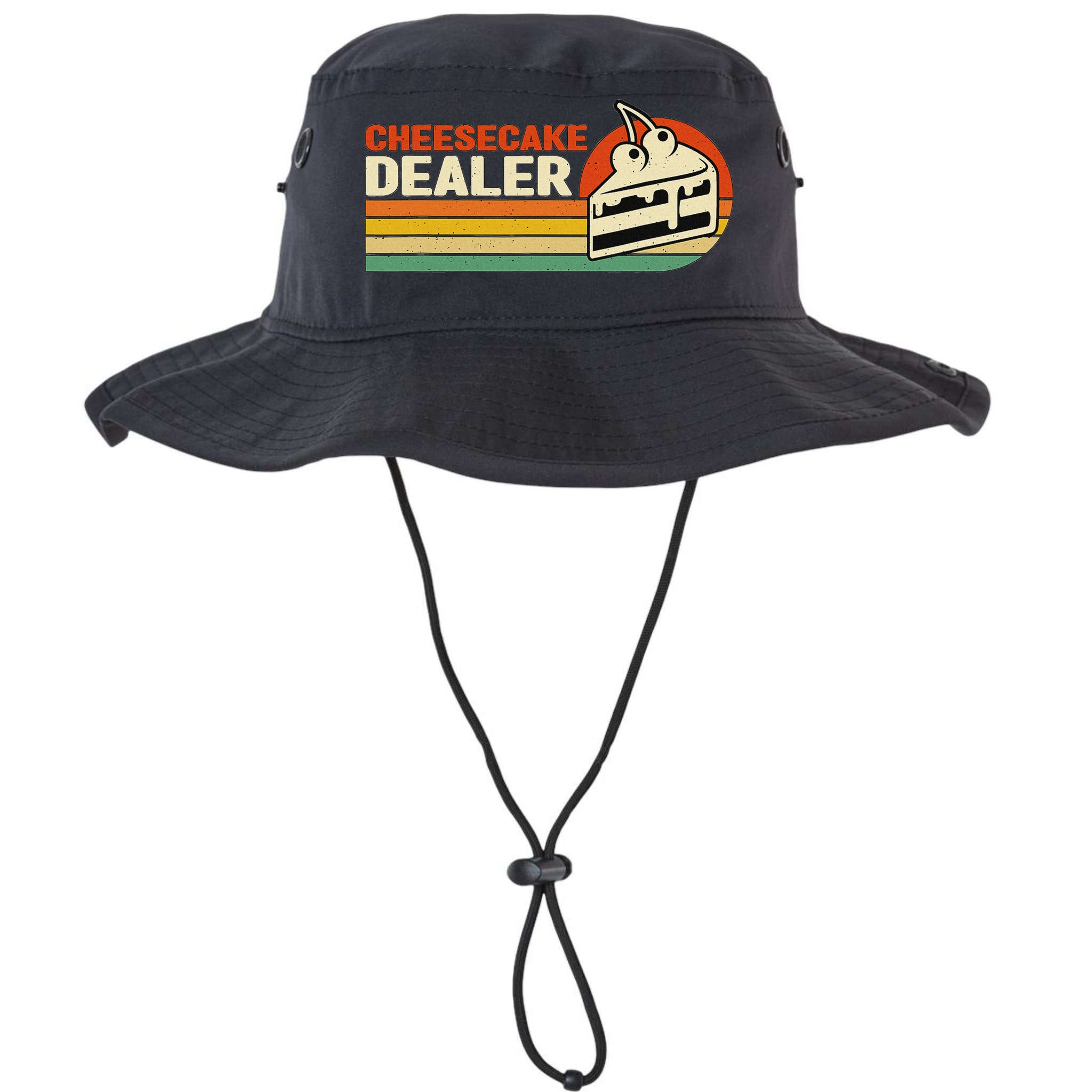 Cheesecake Dealer Retro Sweets Goodies Desserts Cheesecake Bucket Hat
