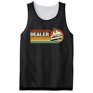 Cheesecake Dealer Retro Sweets Goodies Desserts Cheesecake Mesh Reversible Basketball Jersey Tank