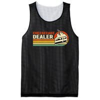 Cheesecake Dealer Retro Sweets Goodies Desserts Cheesecake Mesh Reversible Basketball Jersey Tank