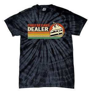 Cheesecake Dealer Retro Sweets Goodies Desserts Cheesecake Tie-Dye T-Shirt