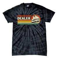 Cheesecake Dealer Retro Sweets Goodies Desserts Cheesecake Tie-Dye T-Shirt