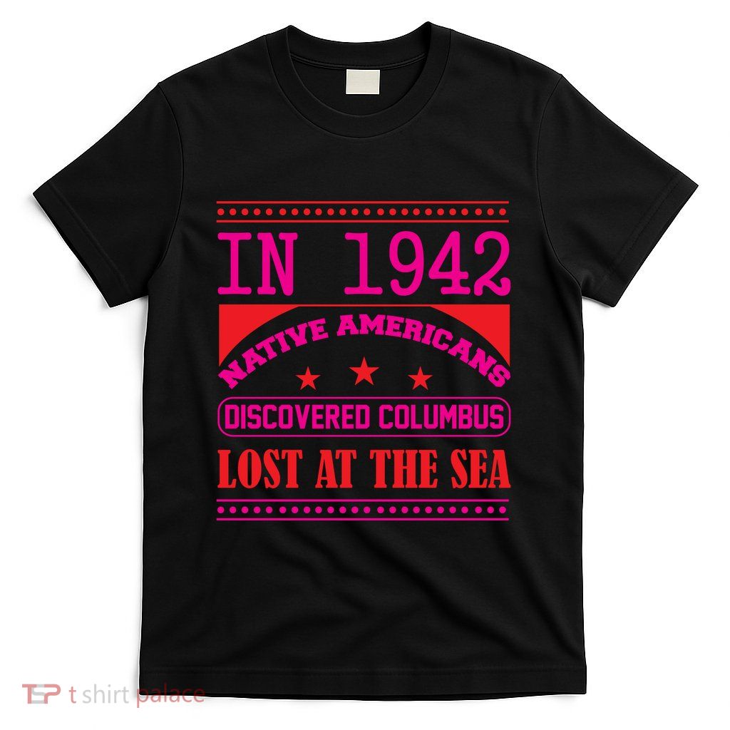 Columbus Day Reflection Graphic T-Shirt
