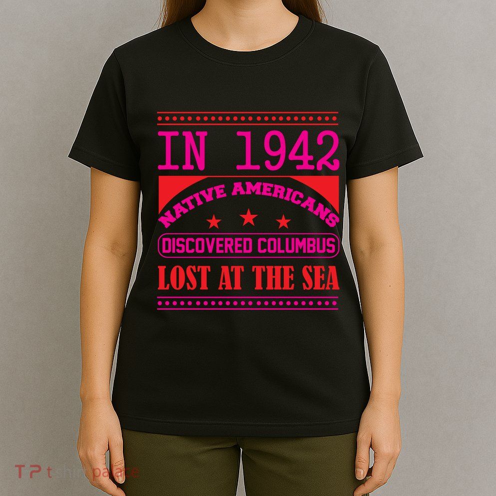 Columbus Day Reflection Graphic T-Shirt