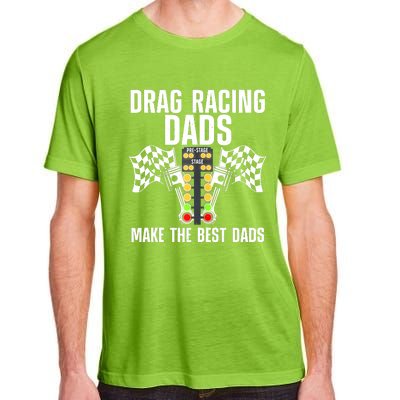 Cool Drag Racing Art For Men Dad Drag Racer Race Car Racing Adult ChromaSoft Performance T-Shirt