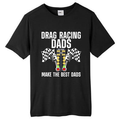 Cool Drag Racing Art For Men Dad Drag Racer Race Car Racing Tall Fusion ChromaSoft Performance T-Shirt