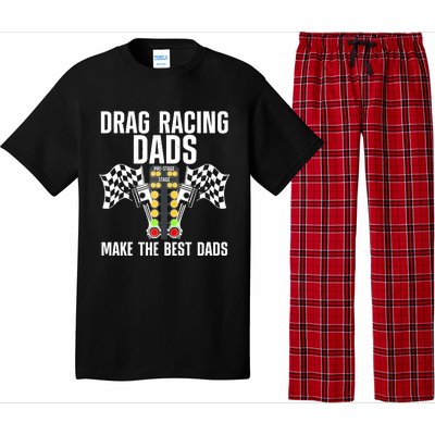 Cool Drag Racing Art For Men Dad Drag Racer Race Car Racing Pajama Set