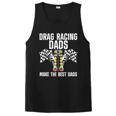 Cool Drag Racing Art For Men Dad Drag Racer Race Car Racing PosiCharge Competitor Tank