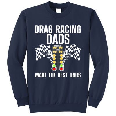 Cool Drag Racing Art For Men Dad Drag Racer Race Car Racing Sweatshirt