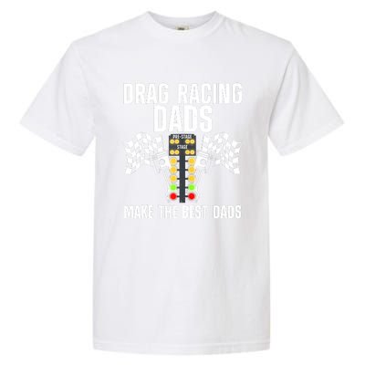 Cool Drag Racing Art For Men Dad Drag Racer Race Car Racing Garment-Dyed Heavyweight T-Shirt