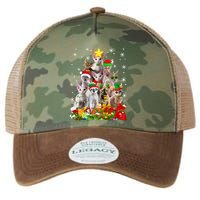 Christmas Devon Rex Cat Funny Xmas Tree Family Matching Gift Legacy Tie Dye Trucker Hat