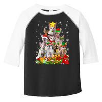 Christmas Devon Rex Cat Funny Xmas Tree Family Matching Gift Toddler Fine Jersey T-Shirt