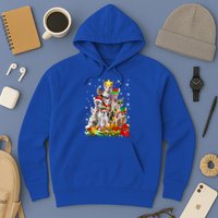 Christmas Devon Rex Cat Funny Xmas Tree Family Matching Gift Hoodie