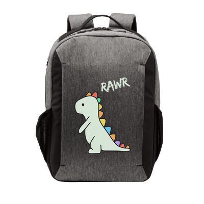 Cute Dino Rawr Dinosaur Roaring Funny Dino Cartoon Vector Backpack