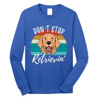 Cute Dog Retro Dont Stop Retrievin Golden Retriever Lovers Cute Gift Long Sleeve Shirt