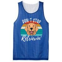 Cute Dog Retro Dont Stop Retrievin Golden Retriever Lovers Cute Gift Mesh Reversible Basketball Jersey Tank