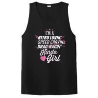 Cute Drag Racing Girl Nitro Lovin Speed Cravin PosiCharge Competitor Tank