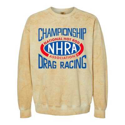 Championship Drag Racing Colorblast Crewneck Sweatshirt